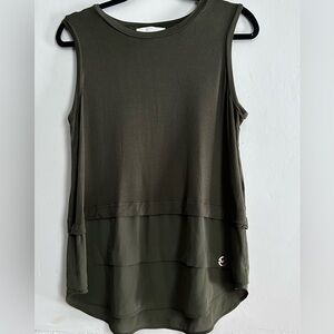 Michael Kors Green Sleeveless Summer Top